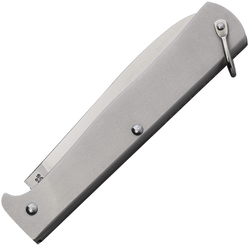 OTTER-Messer Small Mercator Grey Folding Stainless Steel Pocket Knife