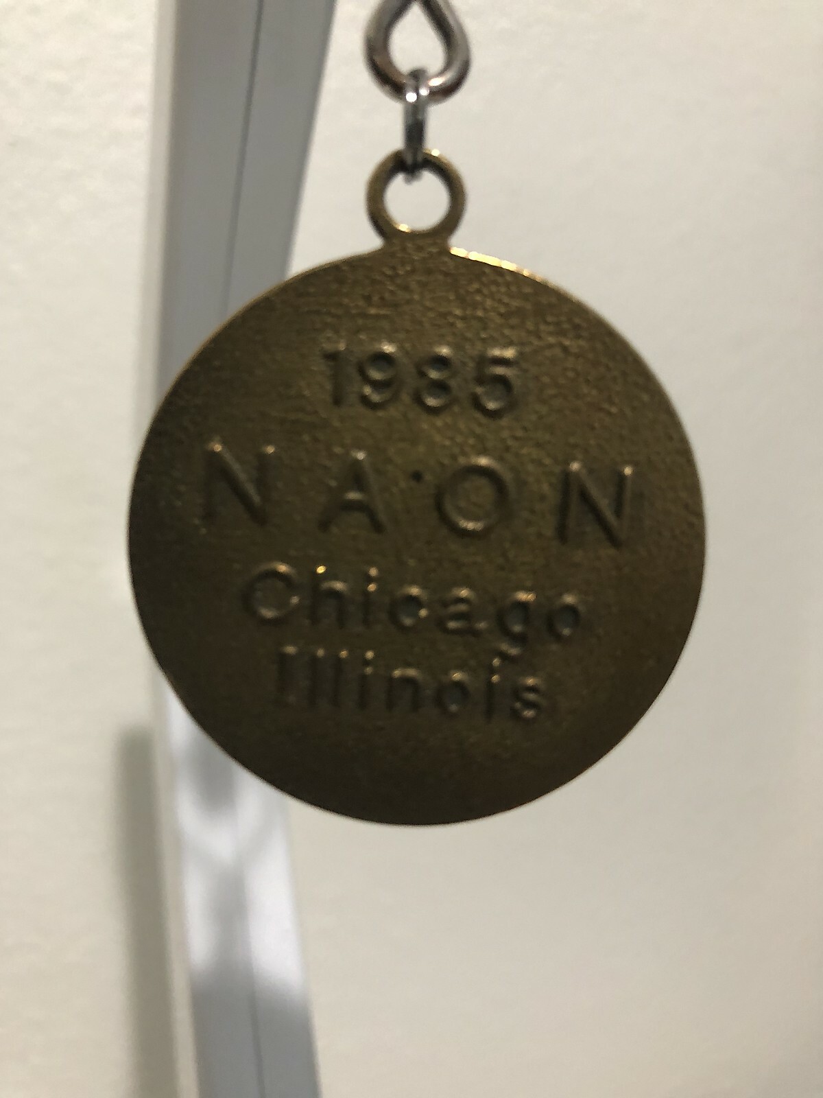 HOWMEDICA ORTHOPAEDICS 1985 NAON CHICAGO ILLINOIS KEYCHAIN