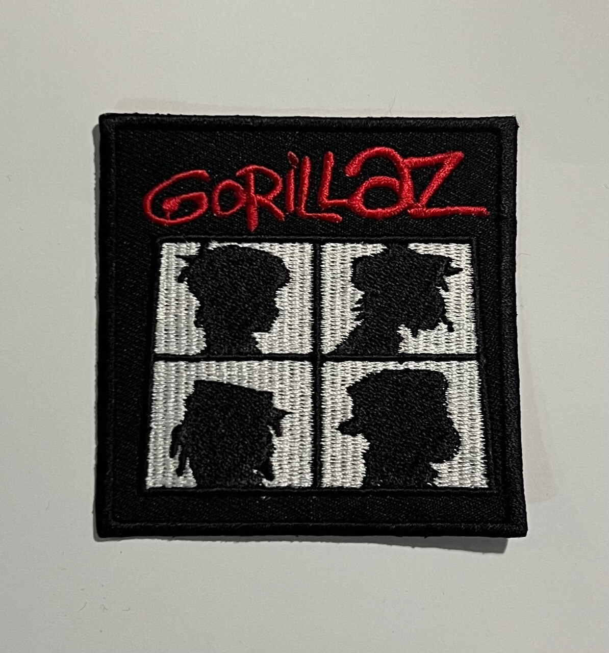 Gorillaz Patch - Clint Eastwood - De La Soul - Nas - Demon Days - hip hop