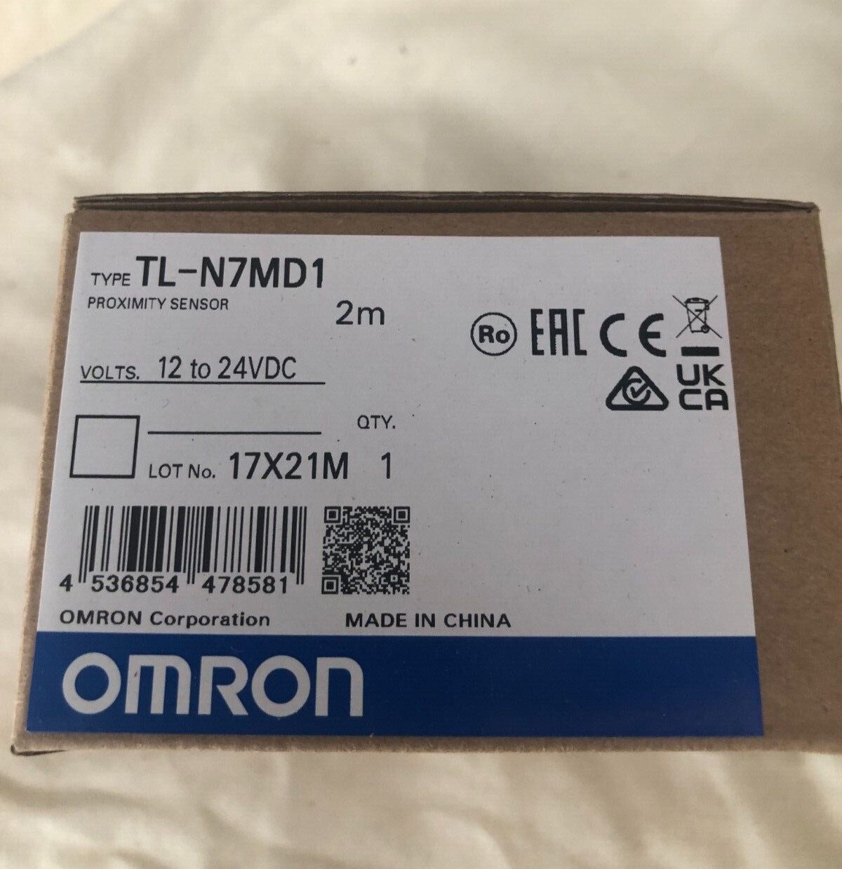 One Omron TL-N7MD1 Photoelectric Switch TL-N7MD1 New Expedited Shipping