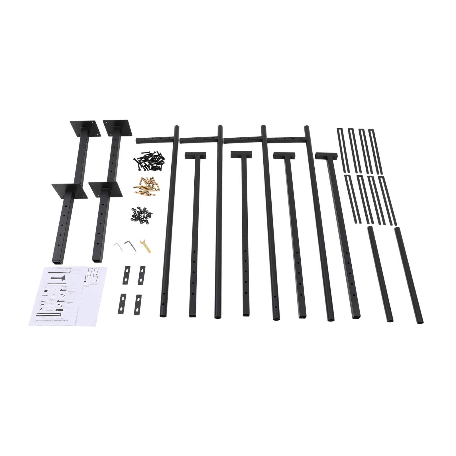 Walking Aid Parallel Bars Height Adjustable for Rehab&Walking Balance Issues