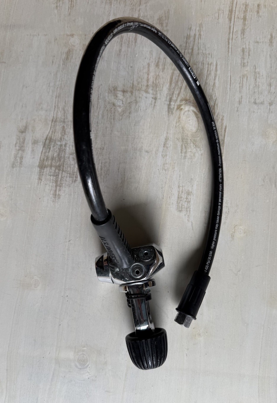 US Divers First Stage Regulator Yoke for Scuba Diving  U.S. Divers With Hose