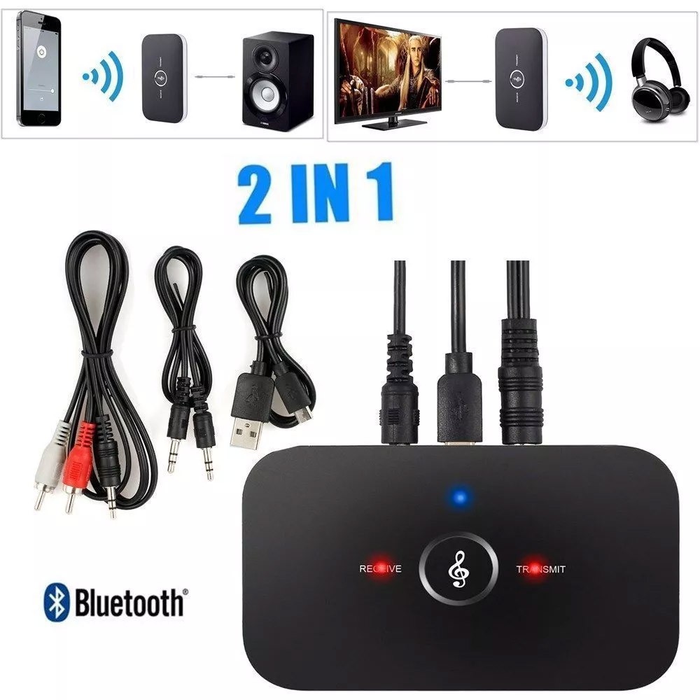 Wireless Bluetooth Adapter for Home Stereos/Speakers as Transmitter and Receiver