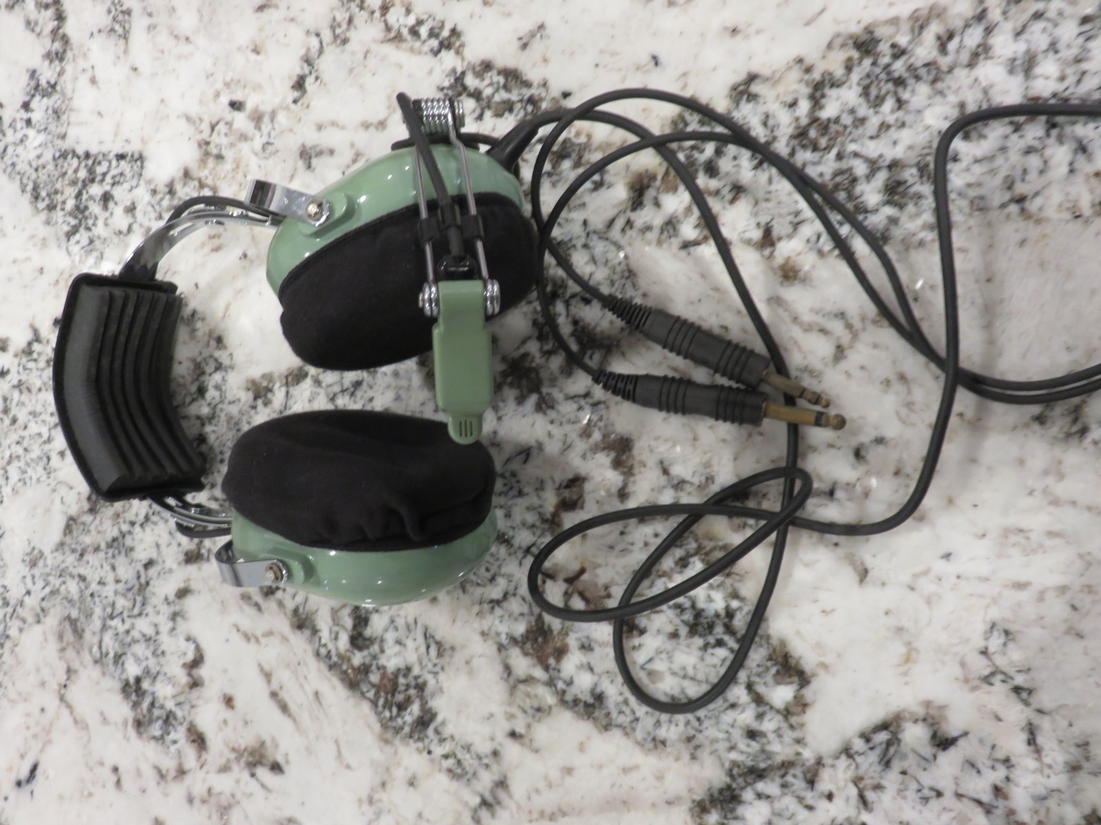 VTG David Clark Model H10-40 Aviation Headset with M4 Microphone - Untested READ