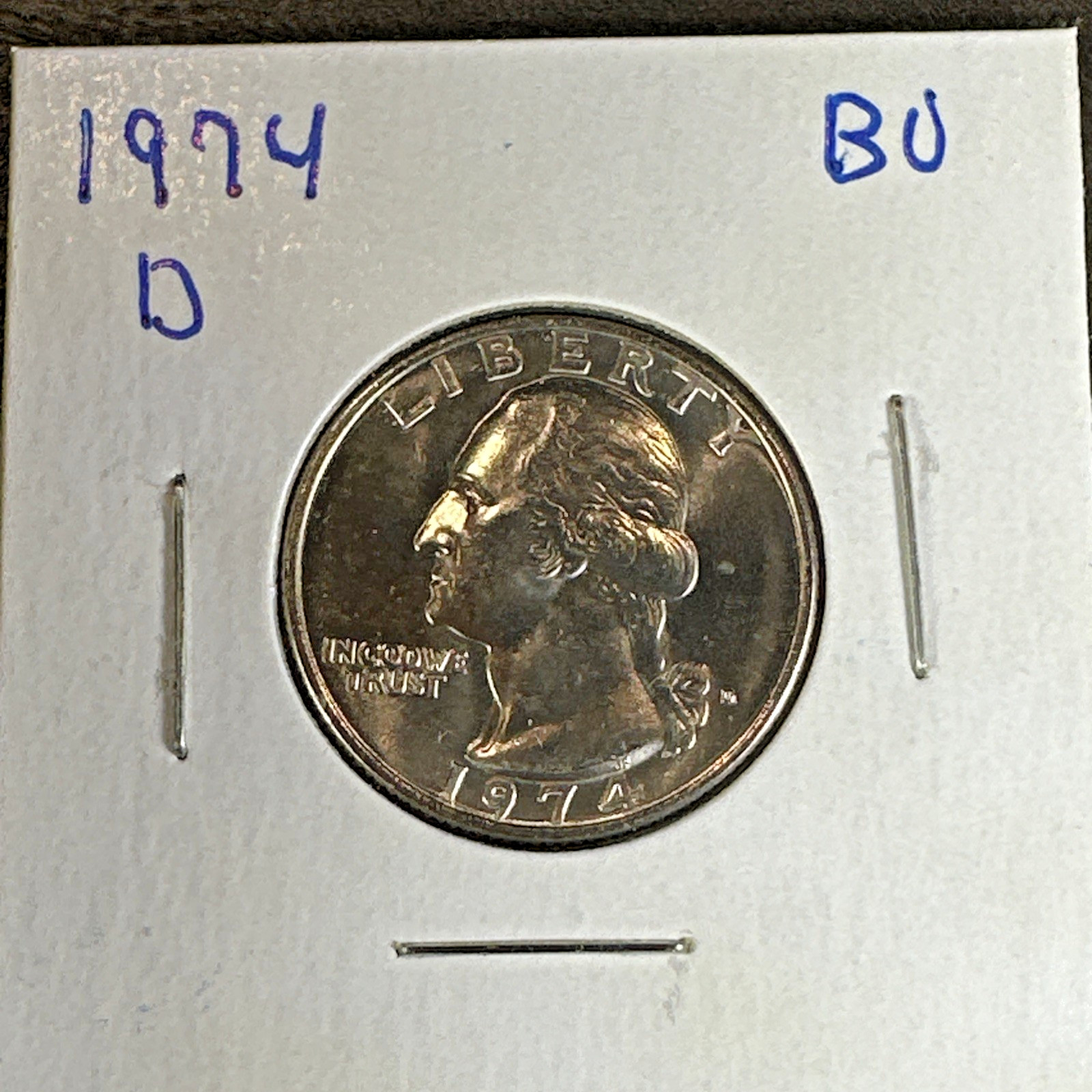 1974-D Washington Quarter BU (Brilliant Uncirculated) Denver Mint