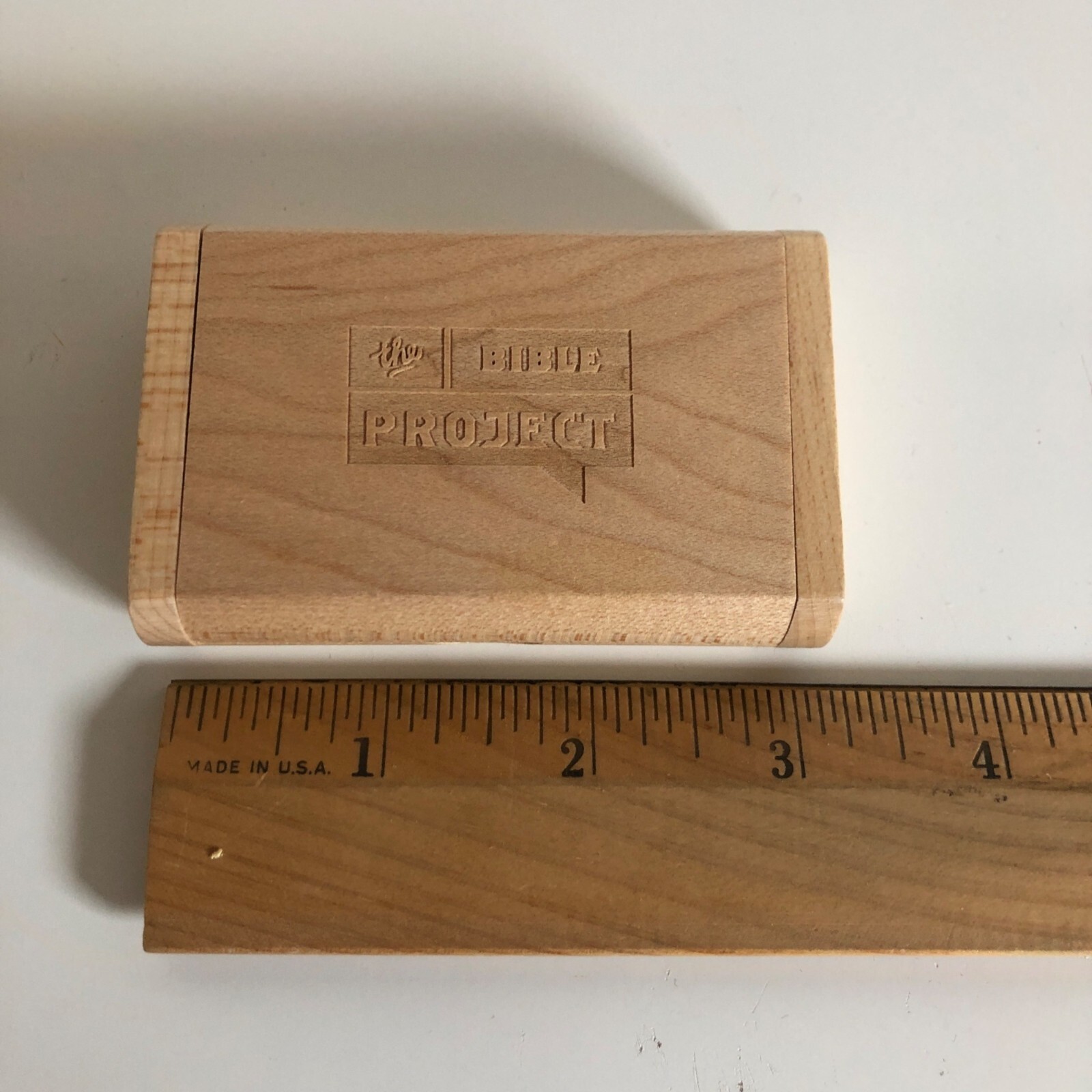 BibleProject Videos Study Notes Posters Wooden Flash Drive and Box