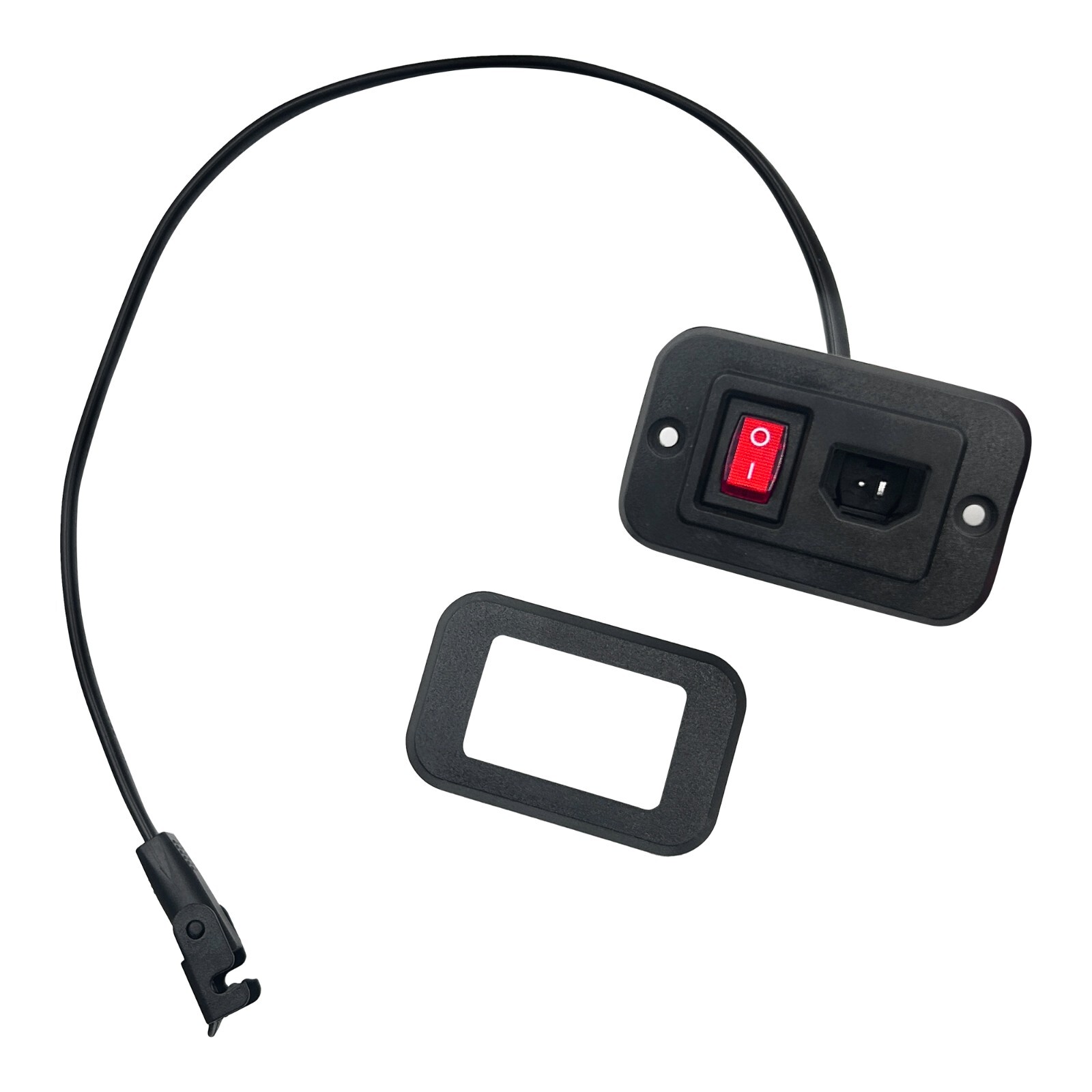 Fixed DC Power Socket for Power Recliner Sofa Lift Chair Replacement with Switch