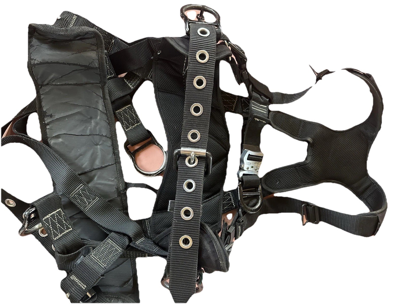 Climbing Harness And Positioner Set. Safety Lanyards Available As Well!