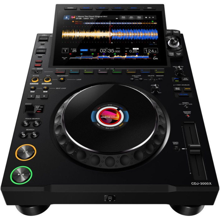 AlphaTheta CDJ-3000X | 10.1in Touchscreen - 96kHz DAC