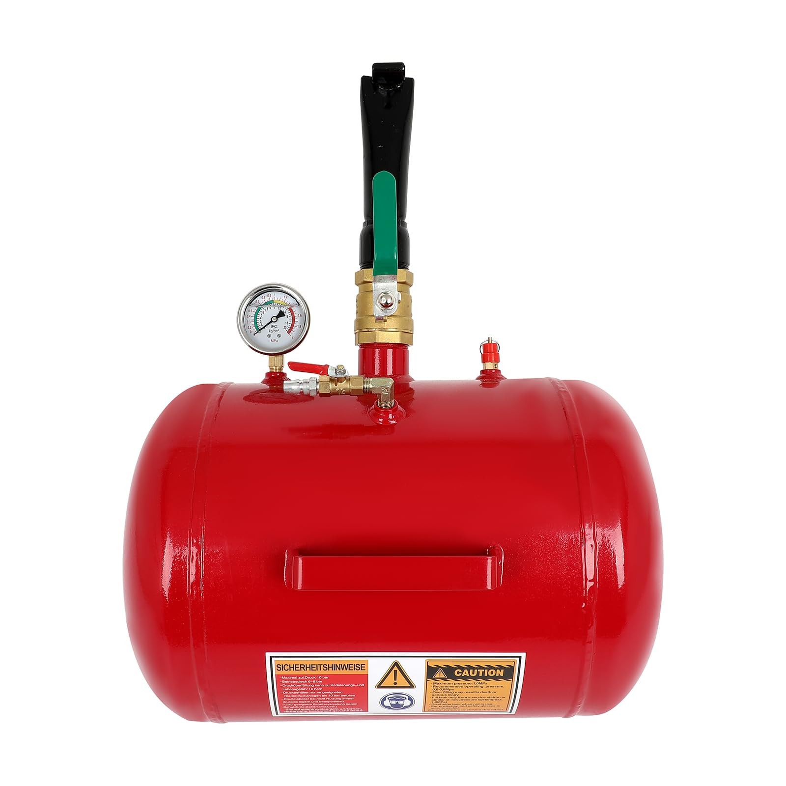 7.5 Gallon 145 PSI Air Tire Bead Seater Blaster Tool for Truck ATV Red