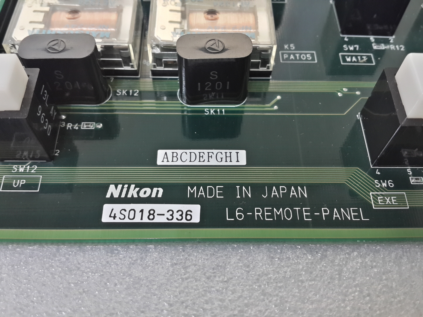 NIKON 4S018-336 L6-REMOTE-PANEL  4S018-102 BOARD L6-PANEL-DISP