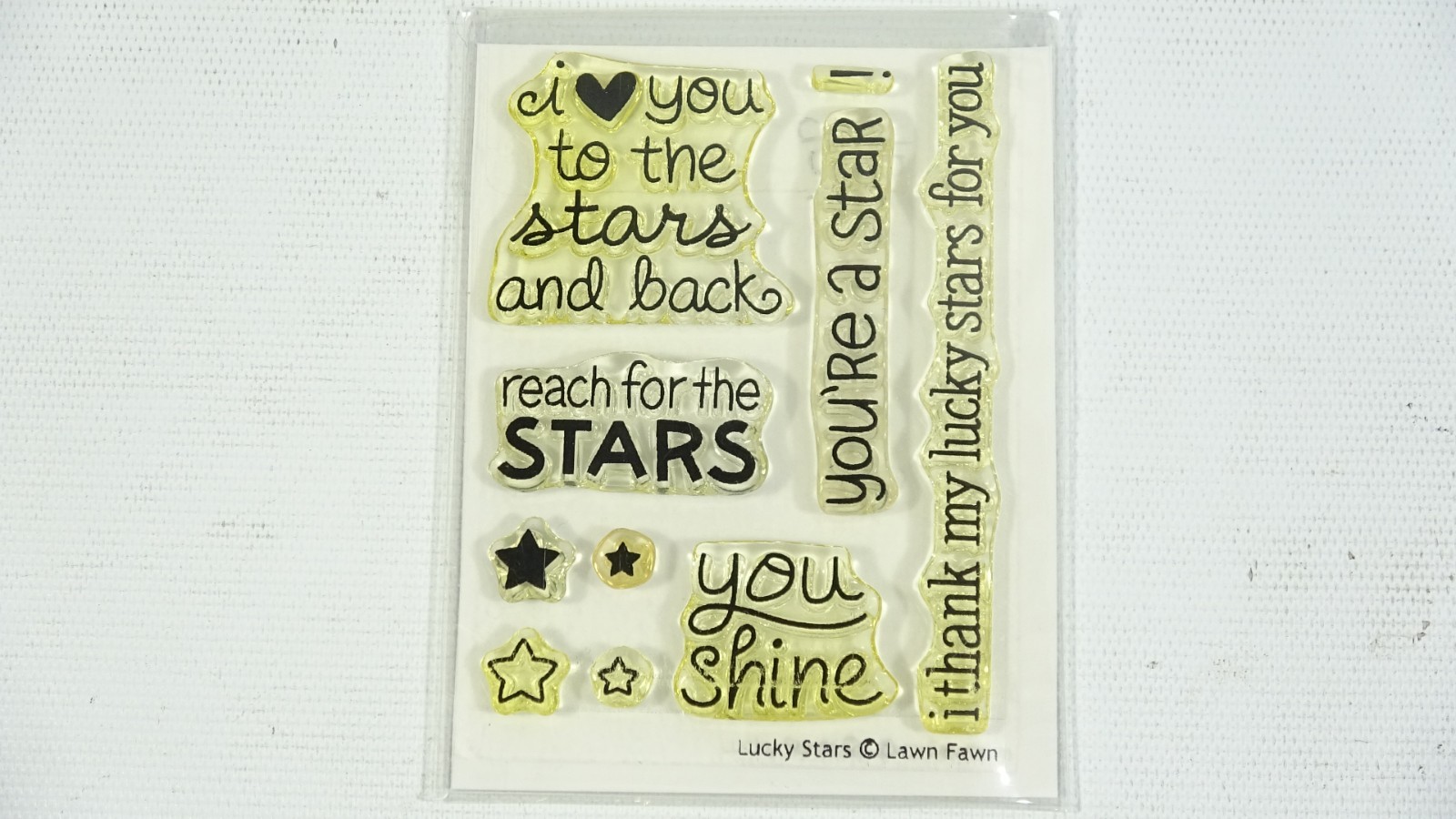 Lawn Fawn Clear Rubber Stamps Lucky Stars