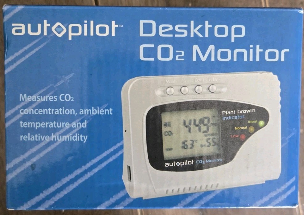 Autopilot Desktop CO2 Monitor & Logger