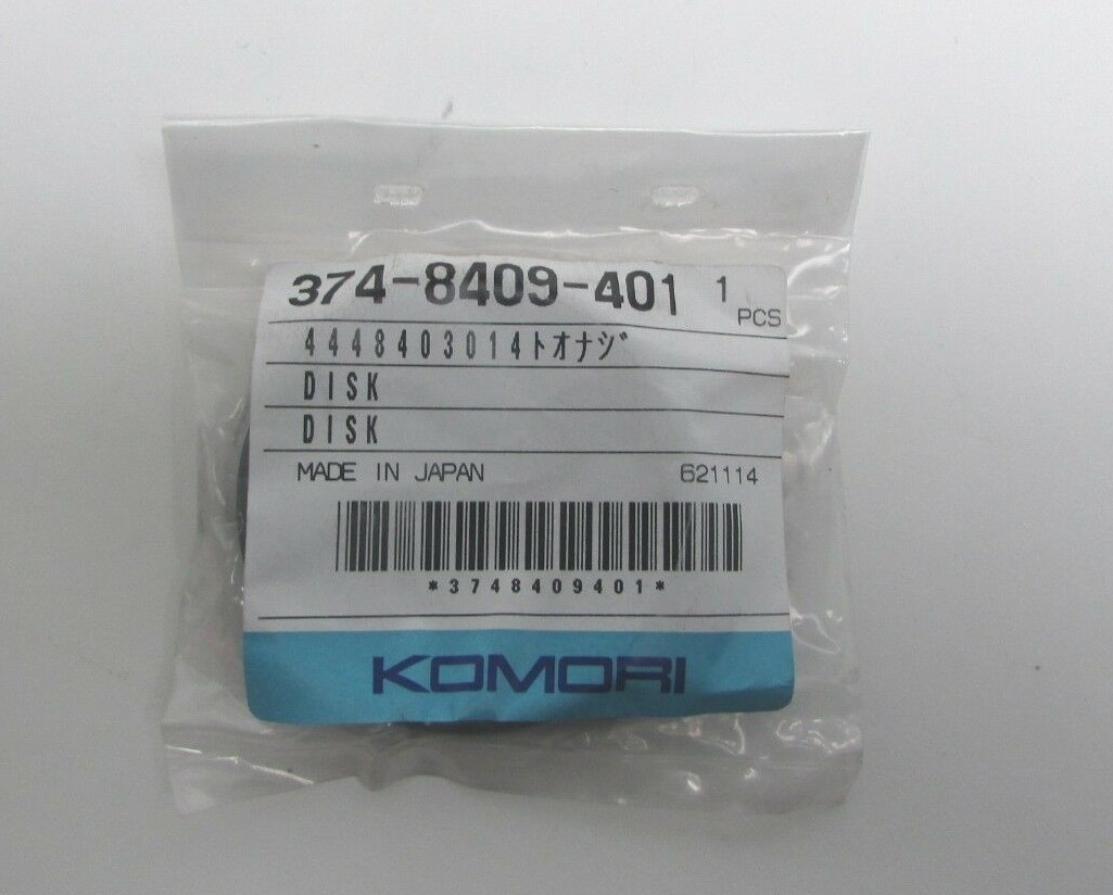 Komori Disk 374-8409-401 Original Parts