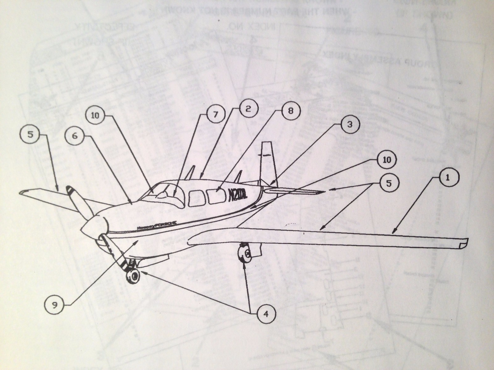 Mooney M20L Parts Manual