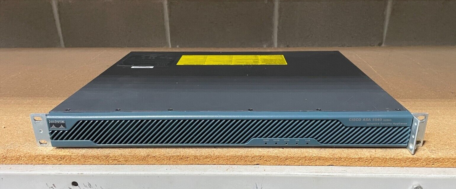 Cisco ASA5540-BUN-K9 Adaptive Security Appliance - 1 Year Warranty