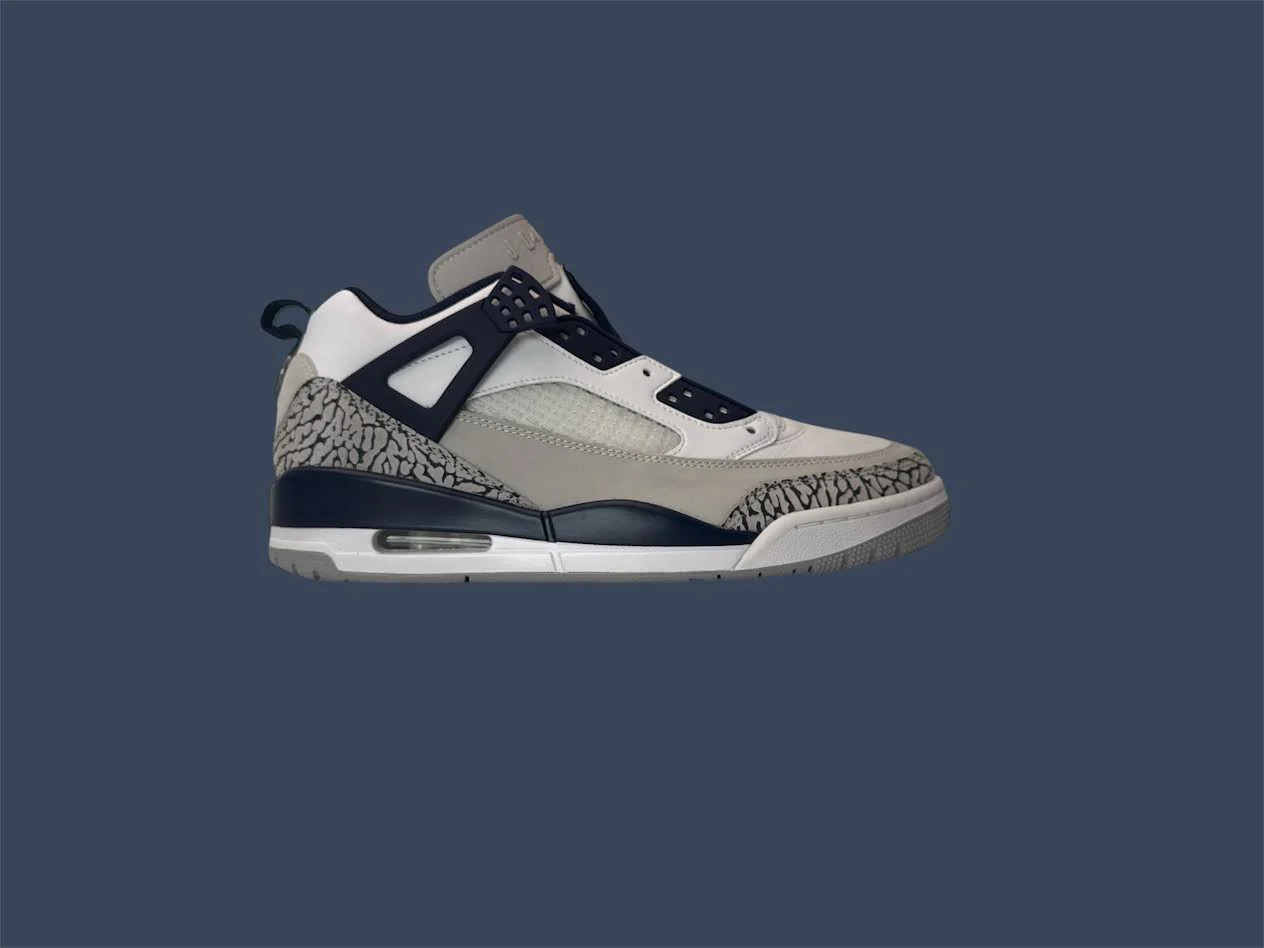 Youth Nike Jordan Spizike Low (GS) White/Midnight Navy FQ3950-140