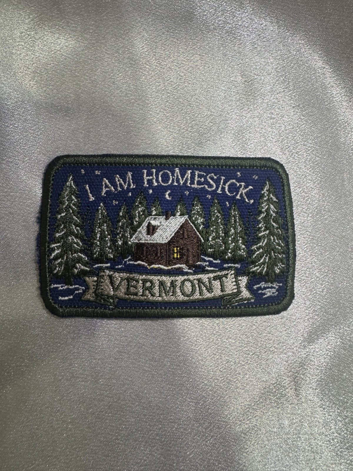 I Am Homesick Vermont Noah Kahan Iron On Embroidered Patch Stick Season Folk