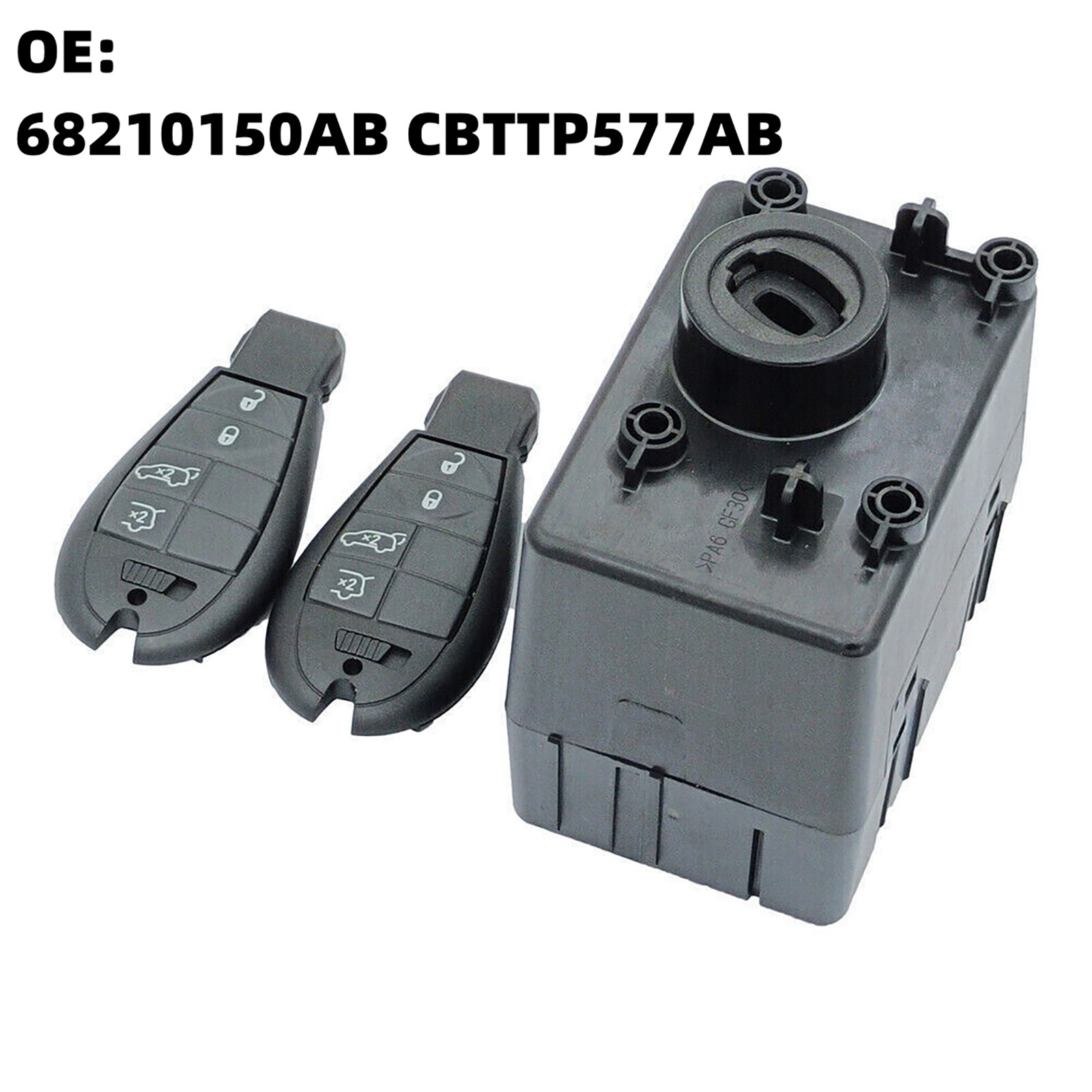 New Ignition Switch Node Module With 2 Keys For Dodge Charger 68210150AB