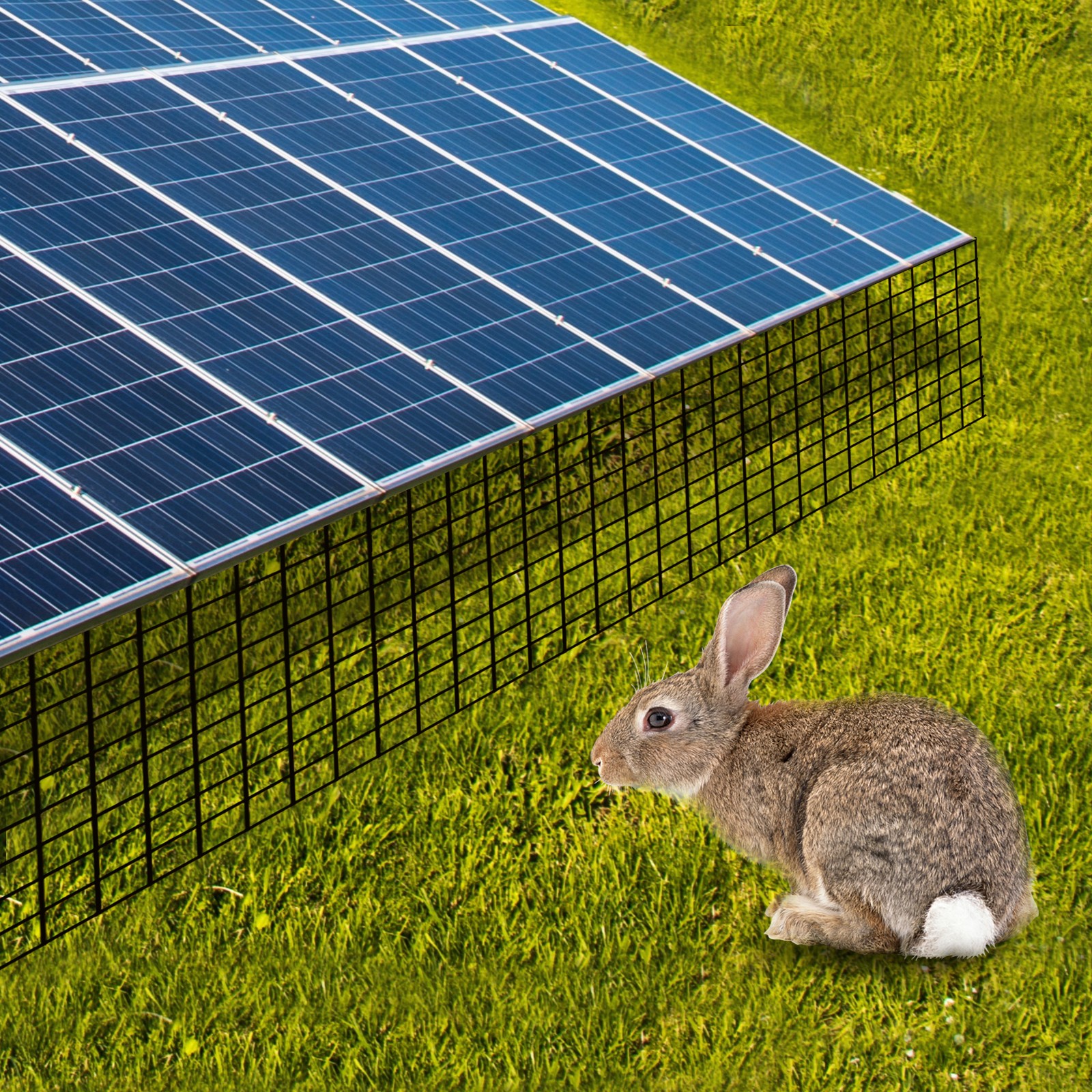100ft Solar Panel Wire Mesh Roll & clip kit - Pigeon Bird Proofing Guard kit new