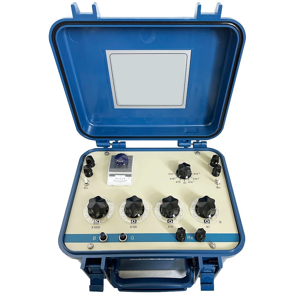 DC Resistance Box Wheatstone bridge 0~11.110MΩ 0.1 Accuracy