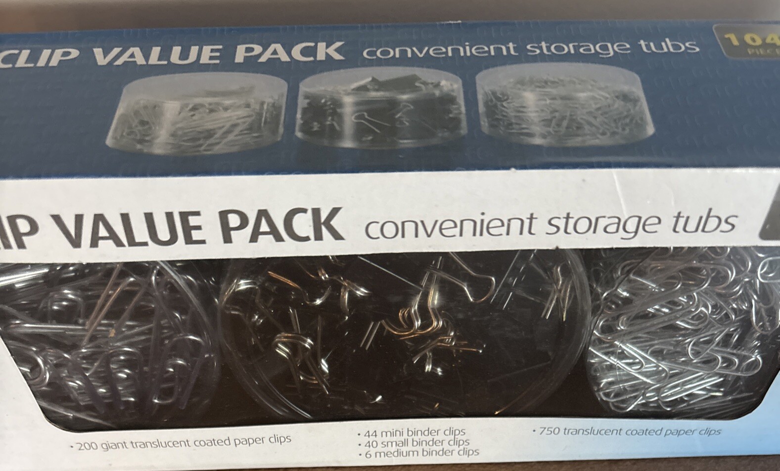 OIC Clip Value Pack 1040 Pieces
