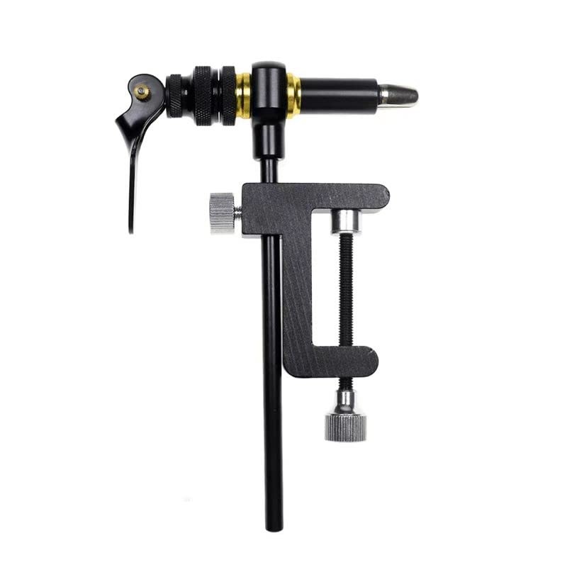 360° Rotation -Clamp Fly Tying Vise Hardened Steel Jaws Jig Lure Making Tool ...