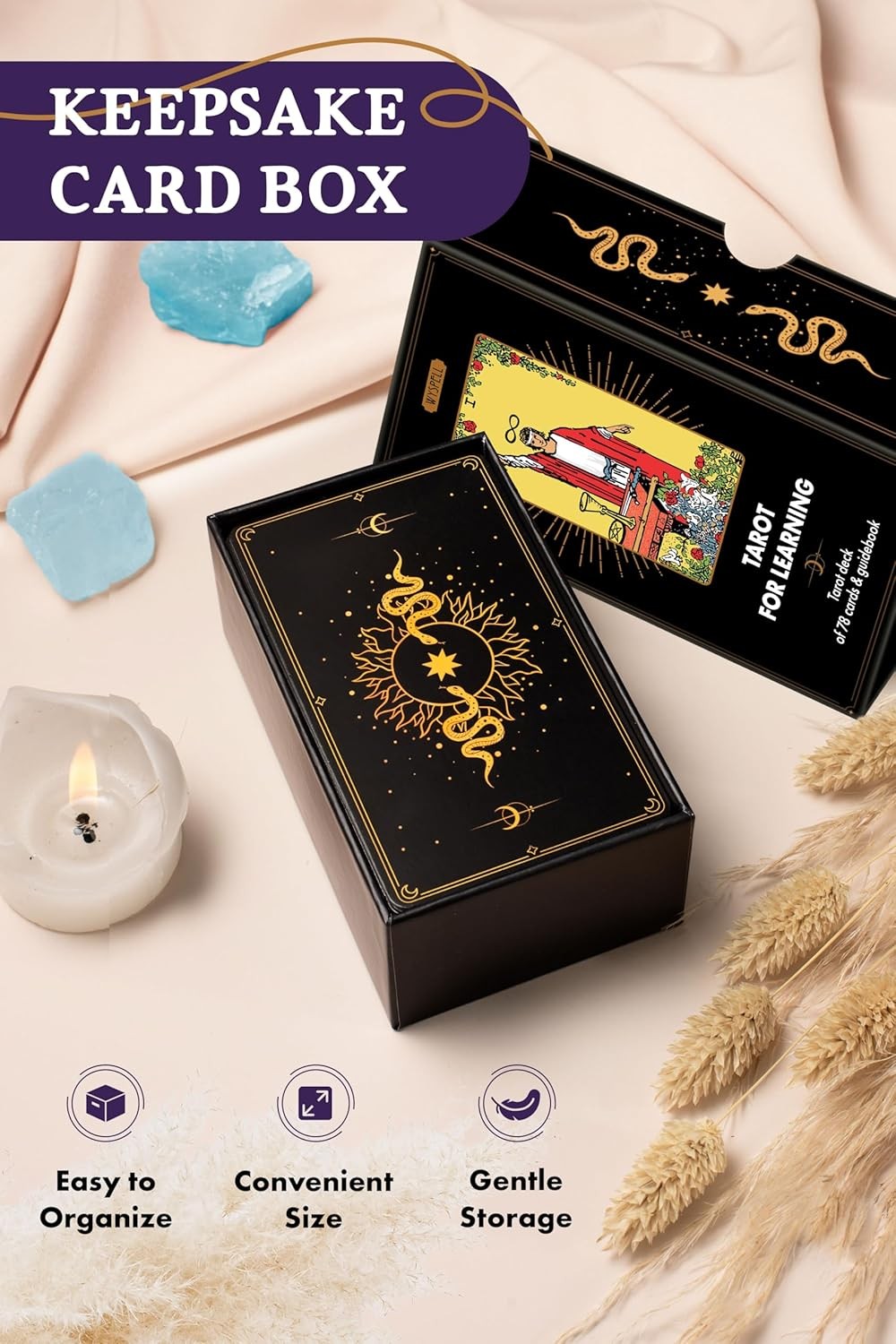 Wyspell Tarot for Learning - Cards with Meanings on Them - Beginner...