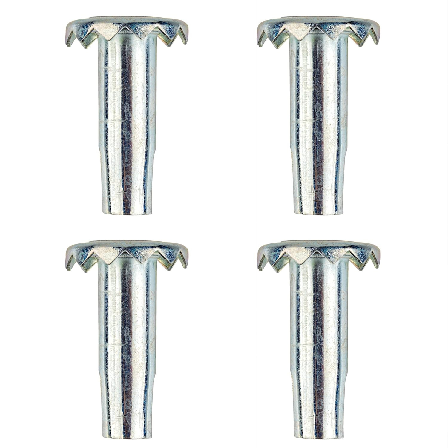 Grip Ring Socket Insert for Wood Casters | Pack of 4 | Hole Diameter: 5/16" | Sw