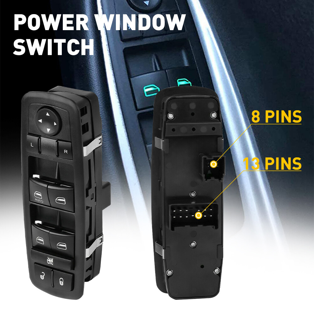 Left Driver Side Power Window Master Control Switch For 2007-2011 Dodge Nitro