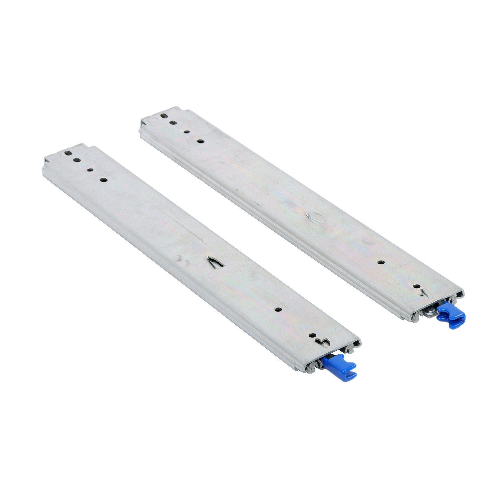 1 Pair Locking Drawer Slides 20 Inch Lock & Full Extension 250 lbs Load Capacity