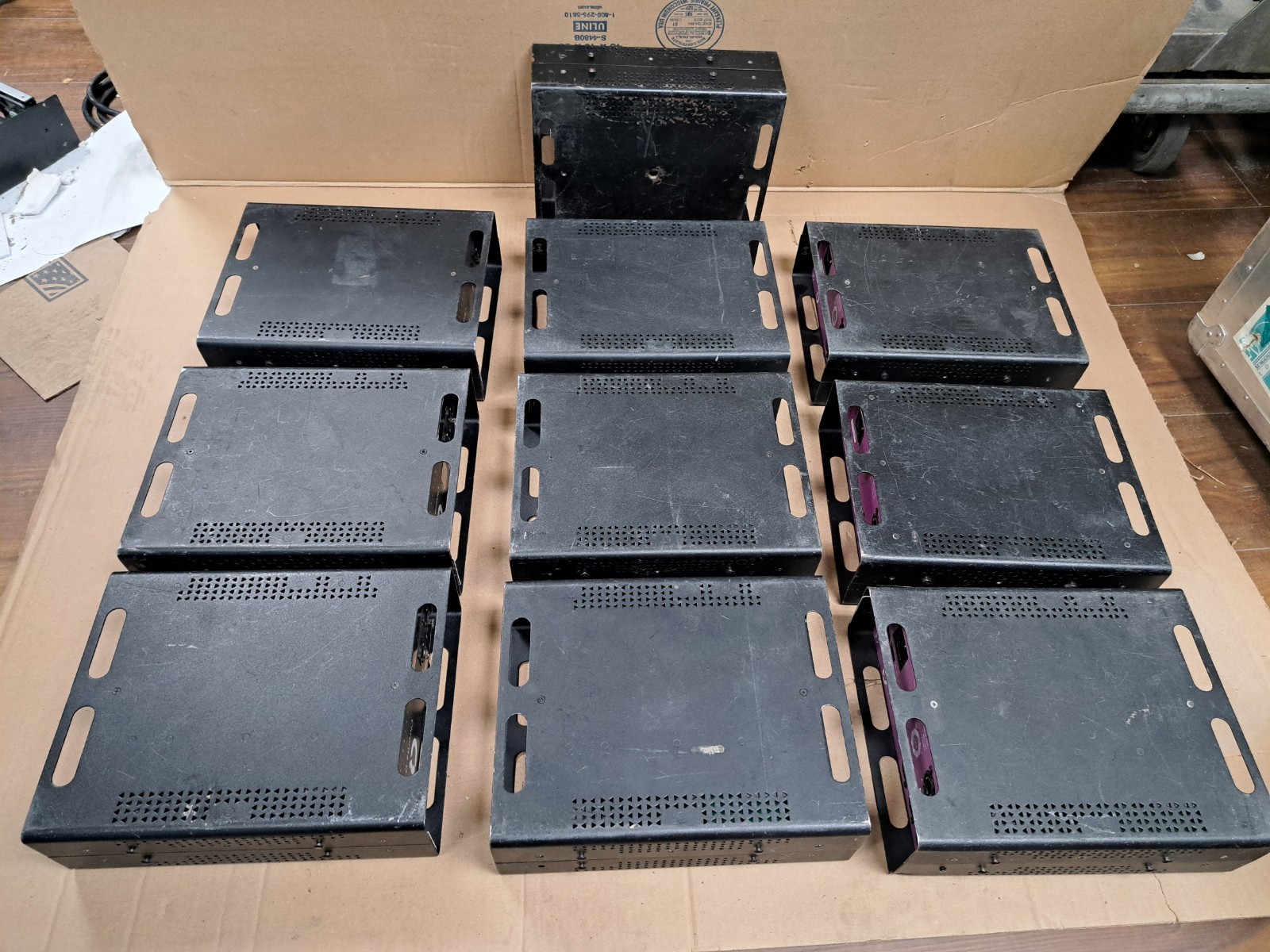 Chroma-Q CHES07 7 Port EtherSwitch 10/100/1000 Ethercon Network Switch Magic Box