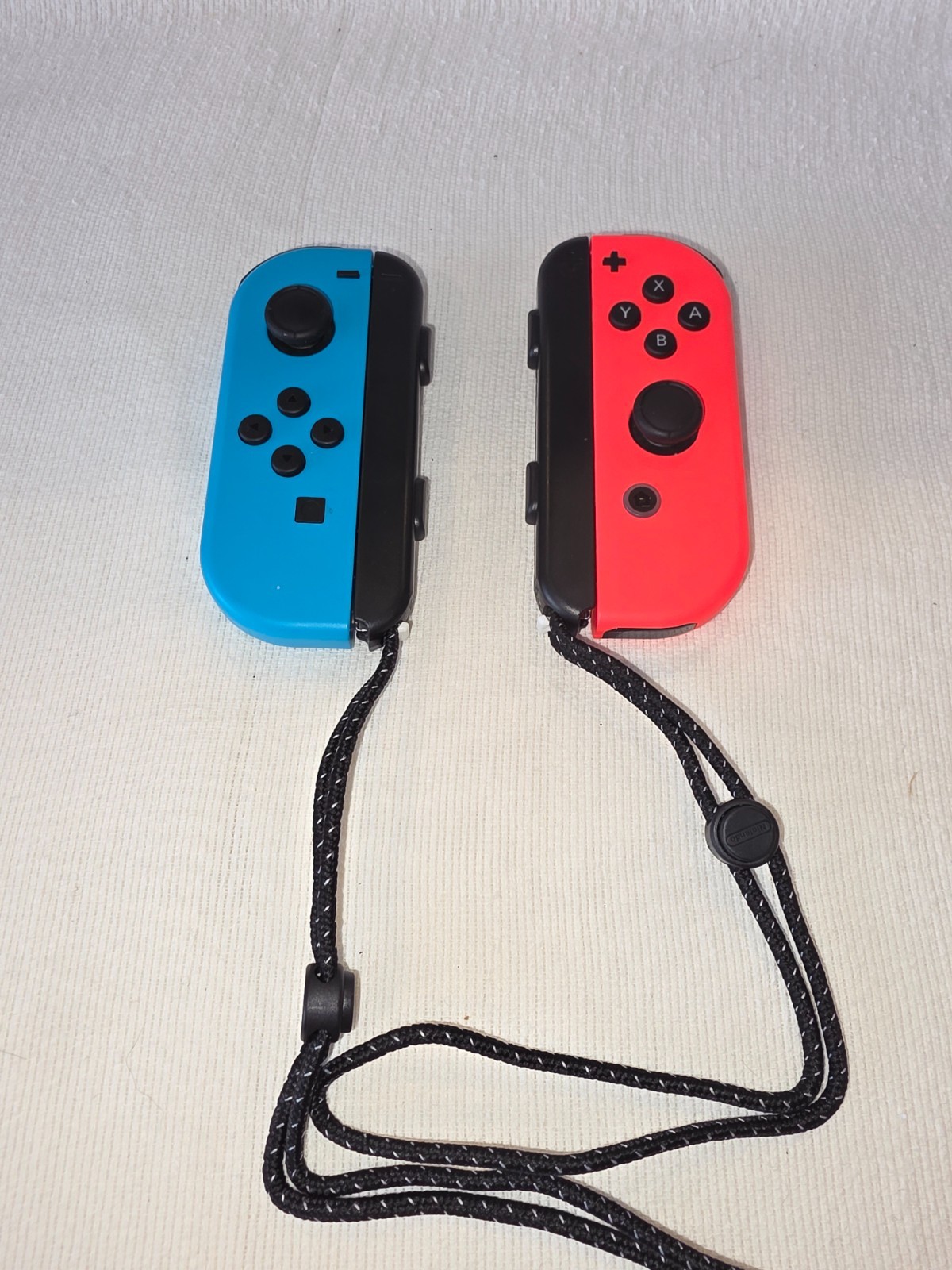 2x Nintendo Switch OEM Joy-Con Remote Wrist Strap Black HAC-014 Reg & OLED