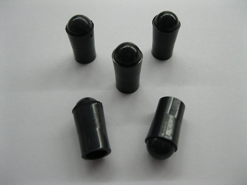 5 Black Premium Rubber Pinball Machine Ball Plunger Shooter Tips FREE SHIPPING