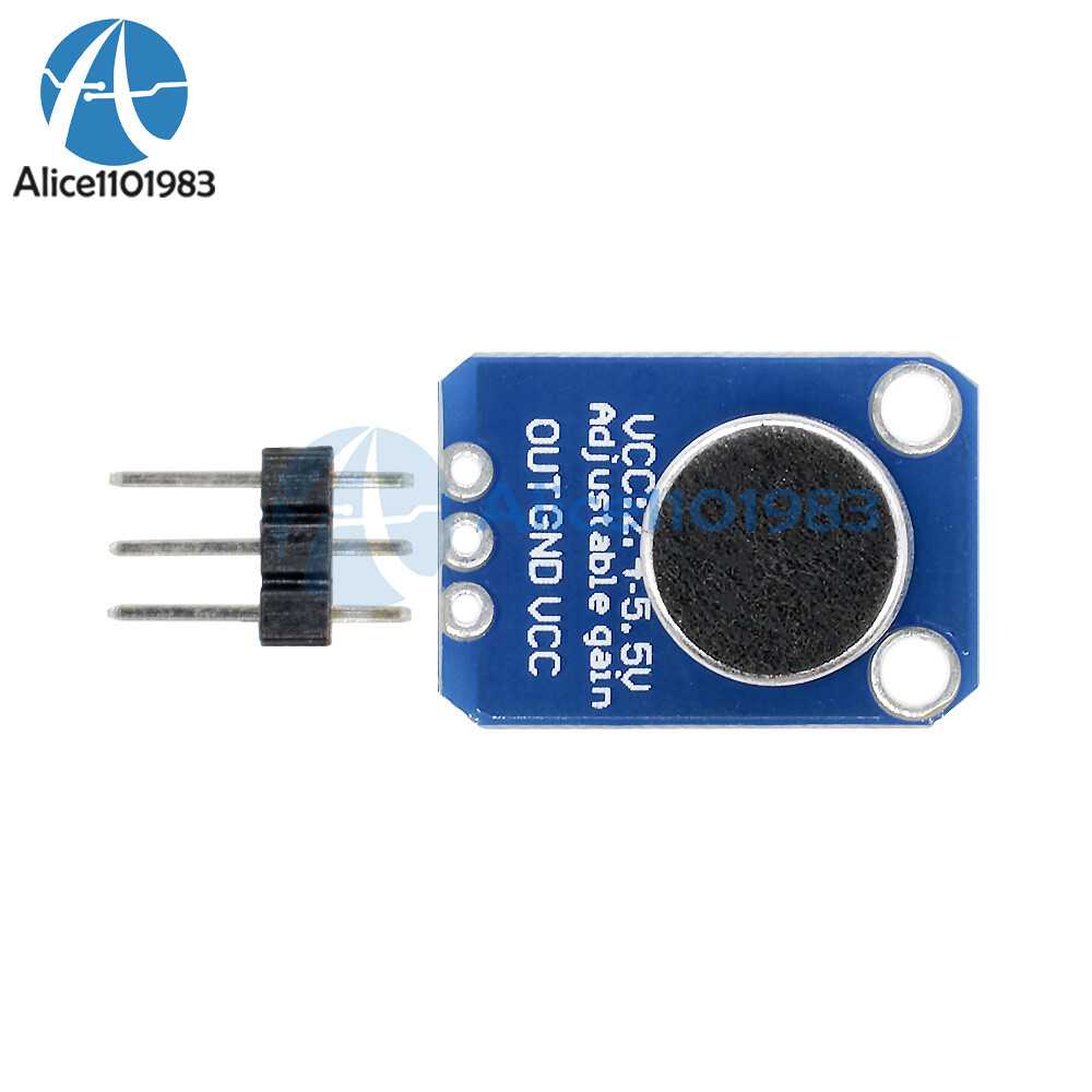 10PCS Electret Microphone Amplifier MAX4466 With Adjustable Gain For Arduino