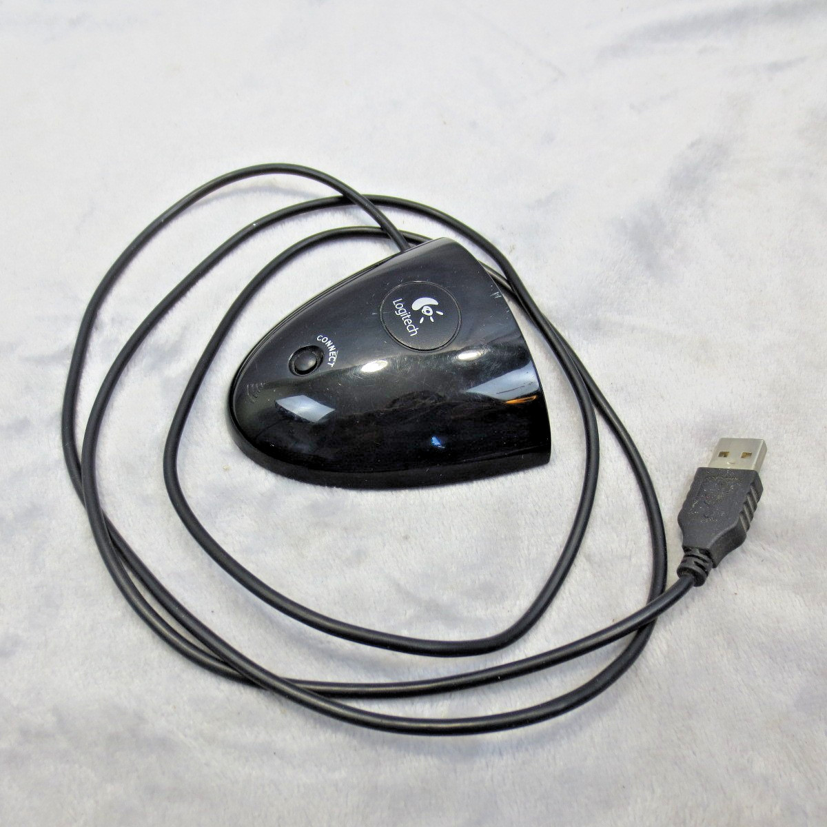 Used Logitech Cordless Keyboard Mouse Receiver USB C-BG17-Dual 731109-0000