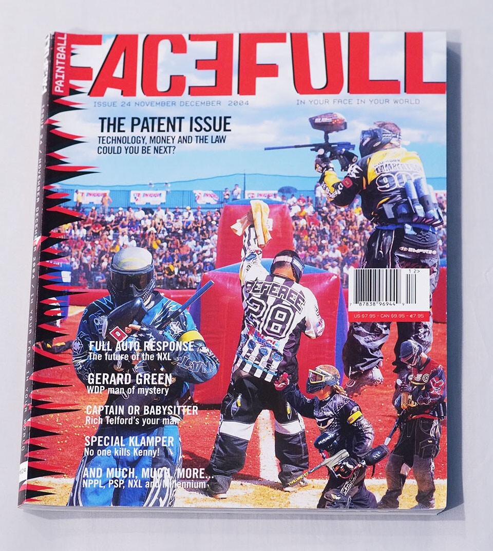 Priced To Sell Facefull Paintball Print Magazine Nov-Dec 2004 #24 Patent Issue
