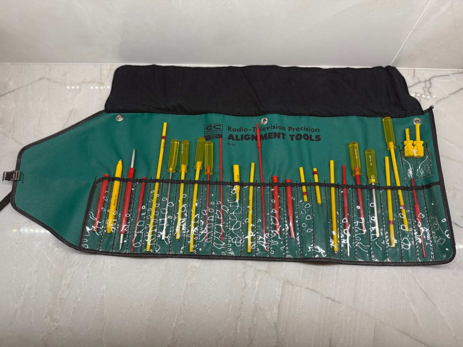 Vintage GC 26 PC SET ALIGNMENT TOOL KIT ASSORTMENT FOR CB, RADIO & TV