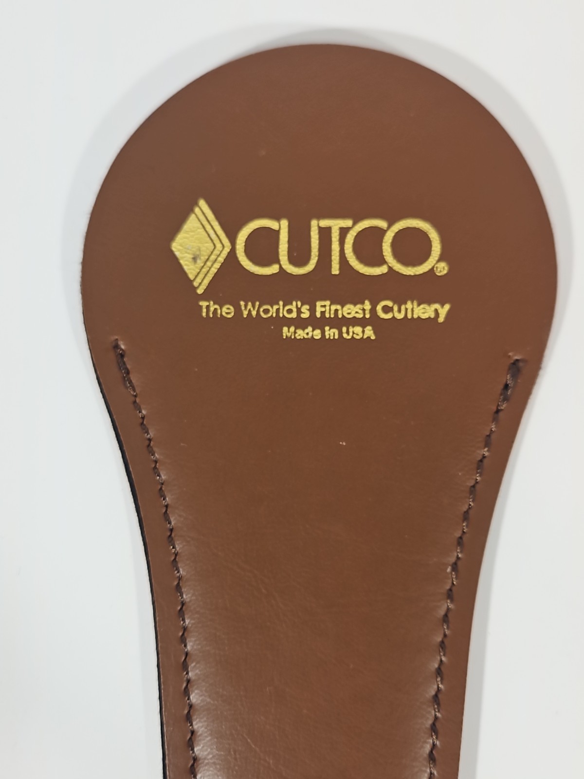 Cutco Super Scissors Shears Holster Sheath Brown 10.5" Unused Holder