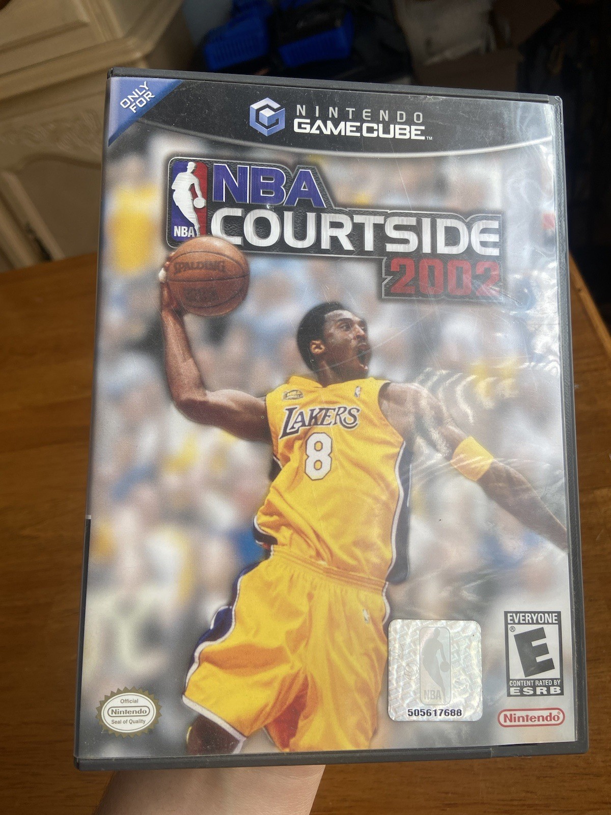 NBA Courtside 2002 (Nintendo GameCube) Original Case Only( No Game , No Manual )