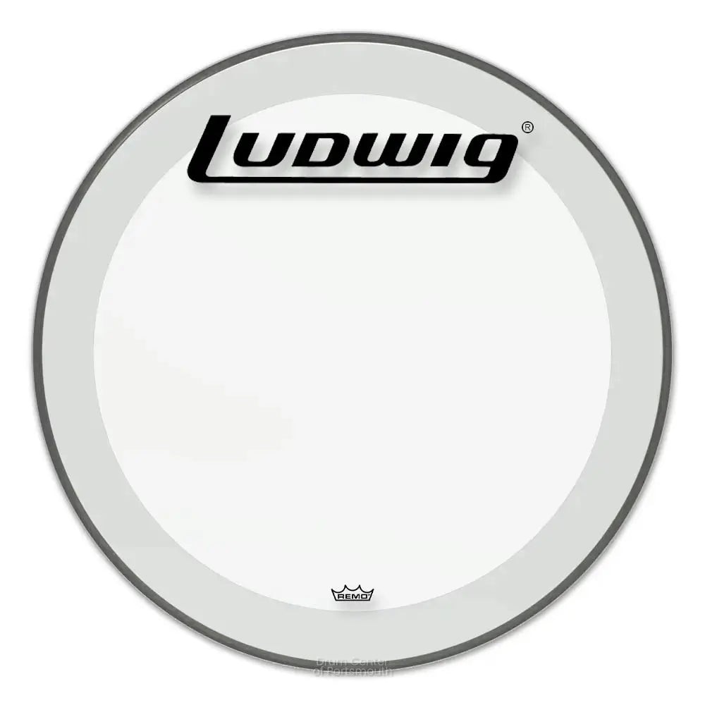 Ludwig Clear Bass Drum Resonant Head 26" w/Block Logo