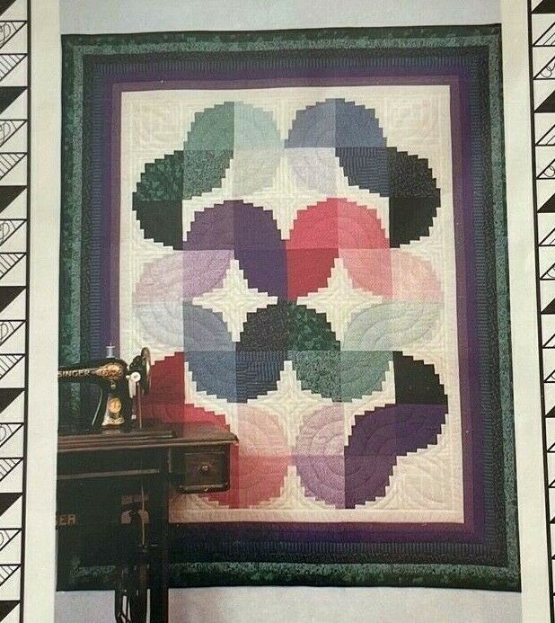 Quilt pattern SPHERICAL DELIGHT  BY COUNTRY CREATIONS Lap And Queen Size