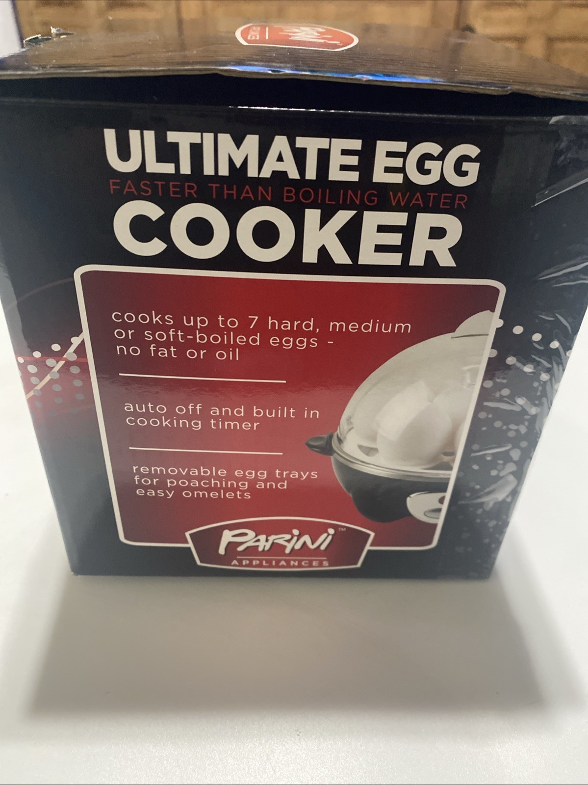Parini Ultimate Egg Cooker Multi-Functional Egg Cooker w/ Box & Manual