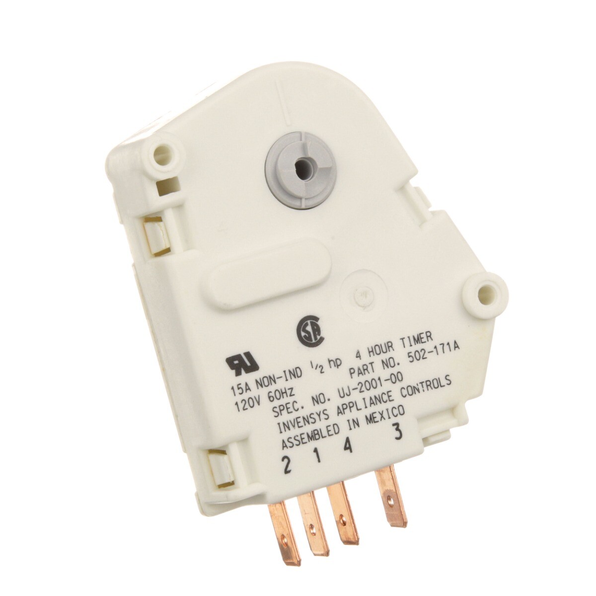 Timer, Defrost for Beverage Air - Part# 502-171A