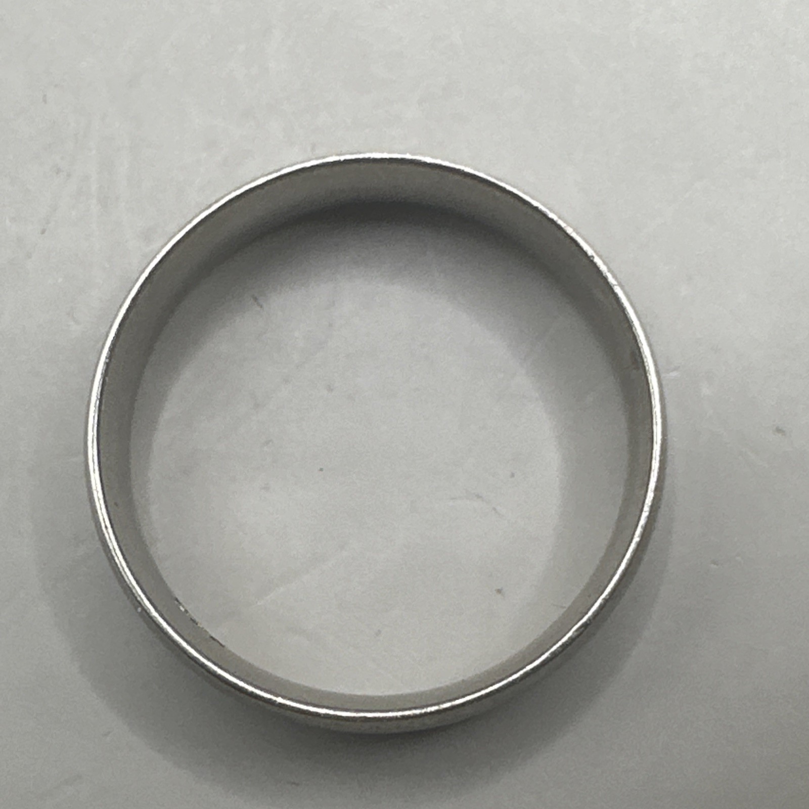 Plain Sterling Silver Band Size 10.5 (4.7g)