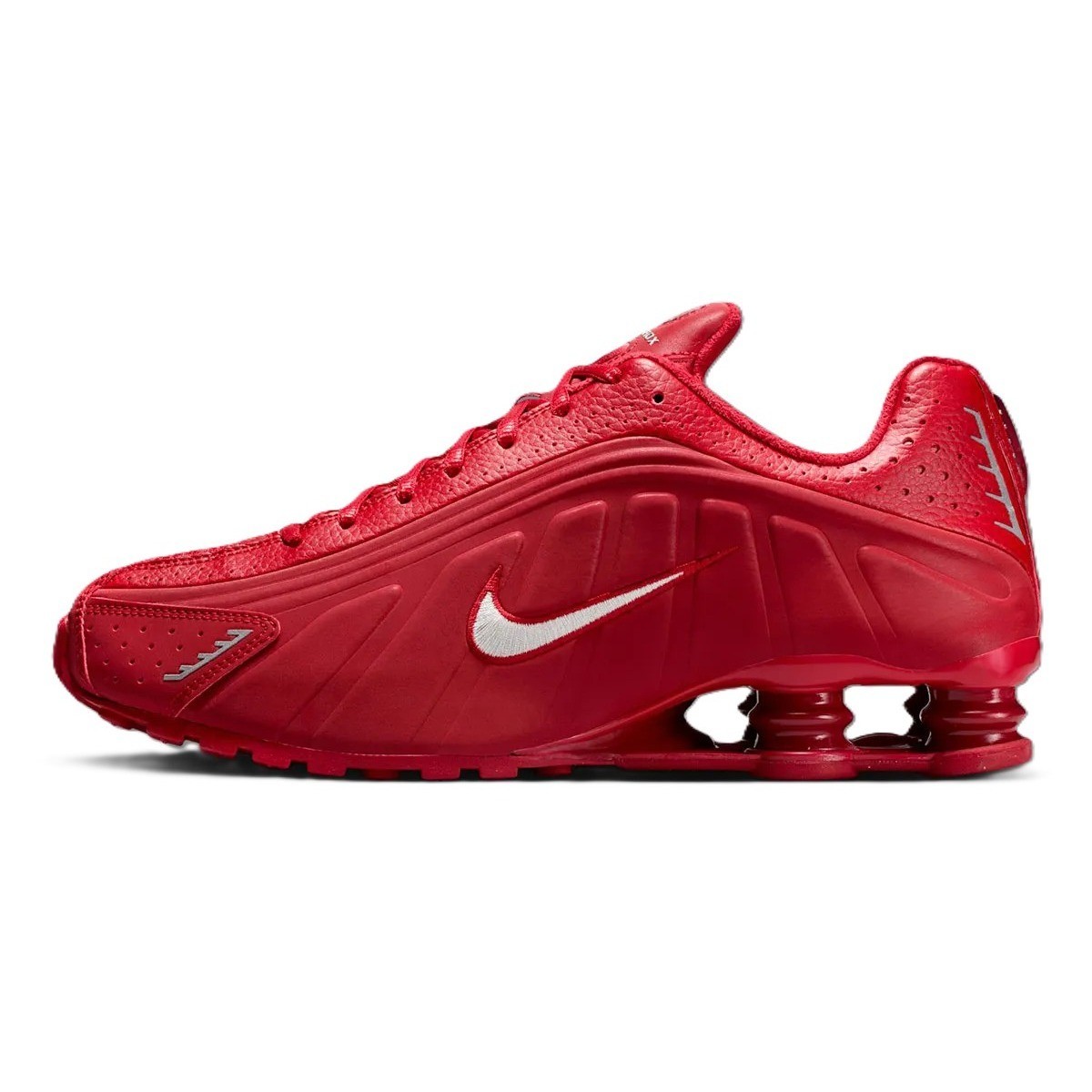 Nike Shox R4 Red White IQ0608-687 Men New