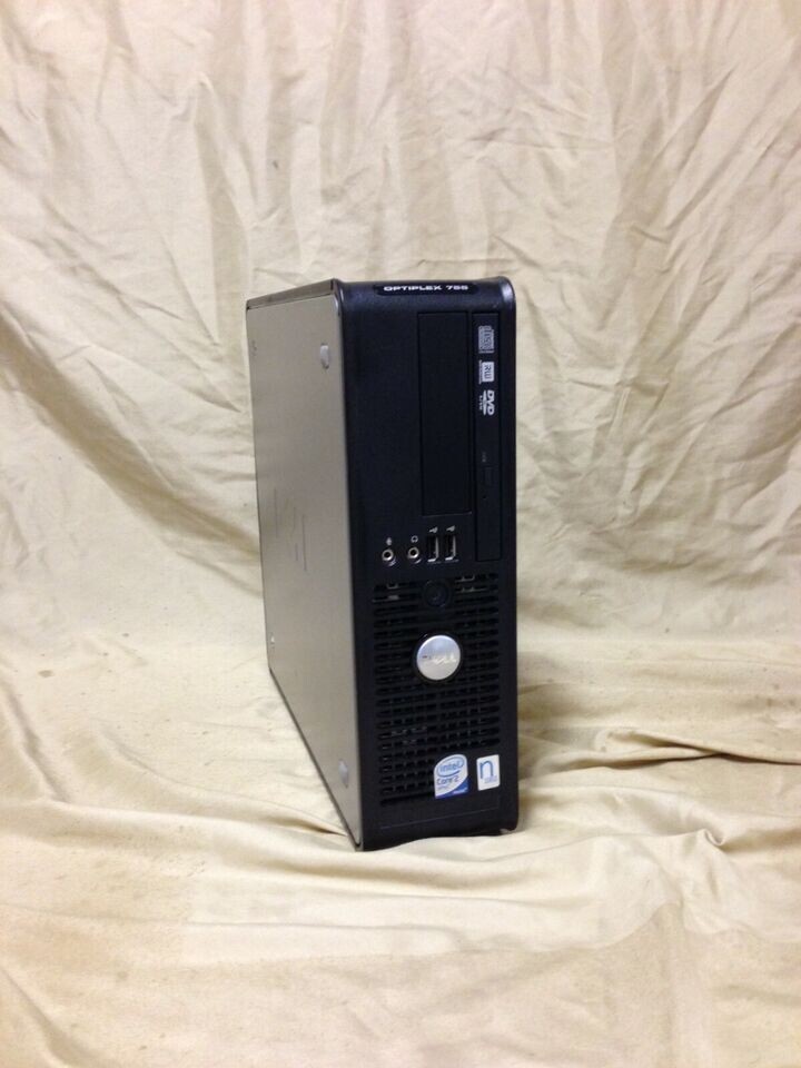 Windows xp Dell Desktop computer Fast duo core - add-in  256 vid card