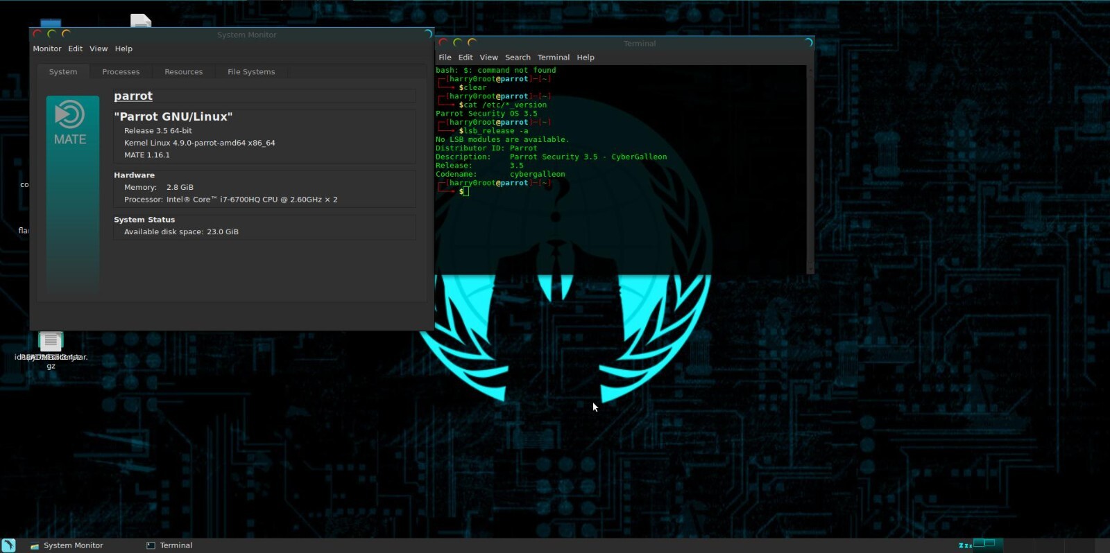 Parrot 5.0 Security Live DVD Installer The Operating System for Hackers & ADMINS