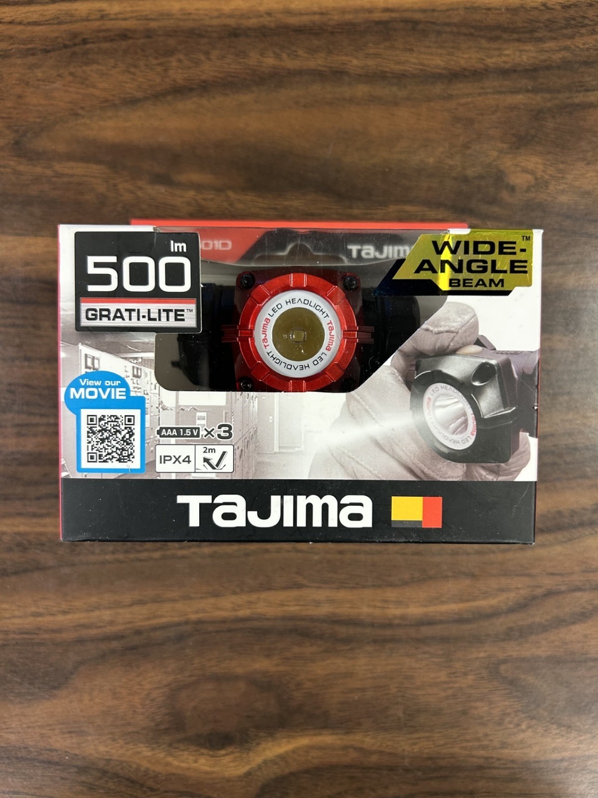 Tajima LE-M501D - 500 Lumen Wide Angle Beam Headlamp