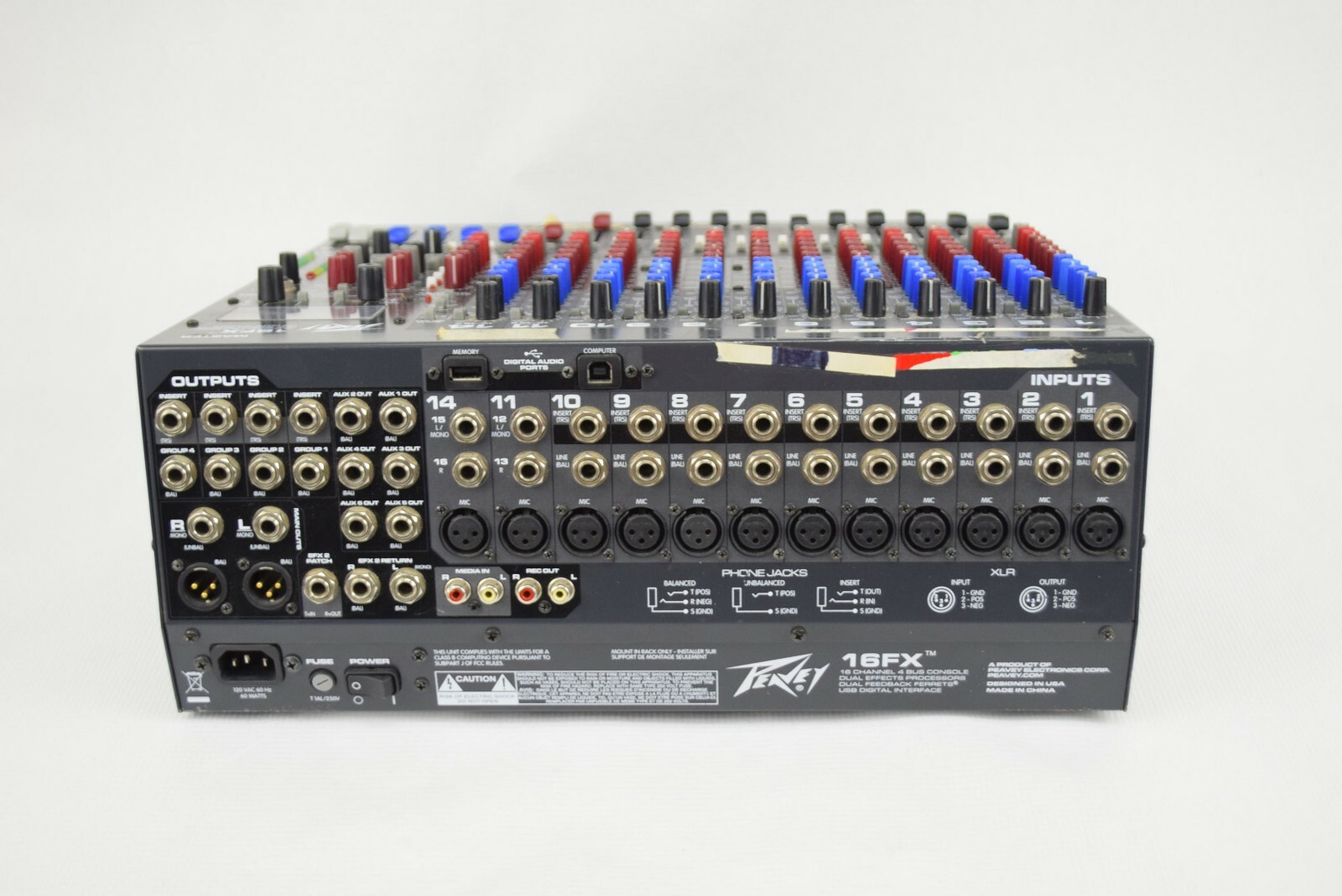 Reavey 16FX 16 Channel 4 Bus Console Dual Effects Processors